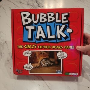 🎲 Bubble Talk Caption Board Game – COMPLETE – One Deck SEALED!